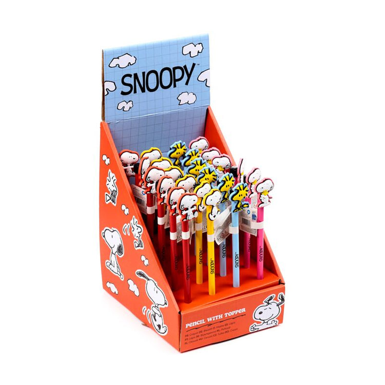 Peanuts Snoopy Woodstock Bleistift mit PVC-Oberseite