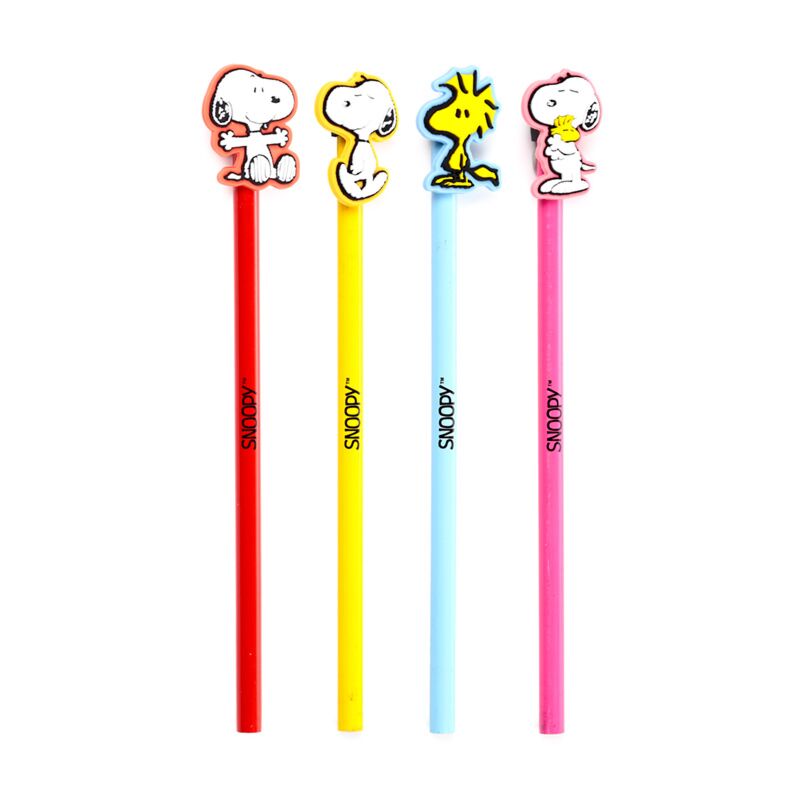 Peanuts Snoopy Woodstock Bleistift mit PVC-Oberseite