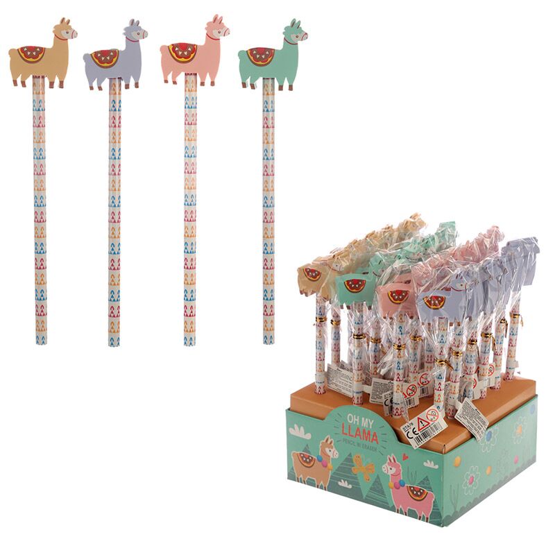 Oh mein Lama - Gum Bleistift