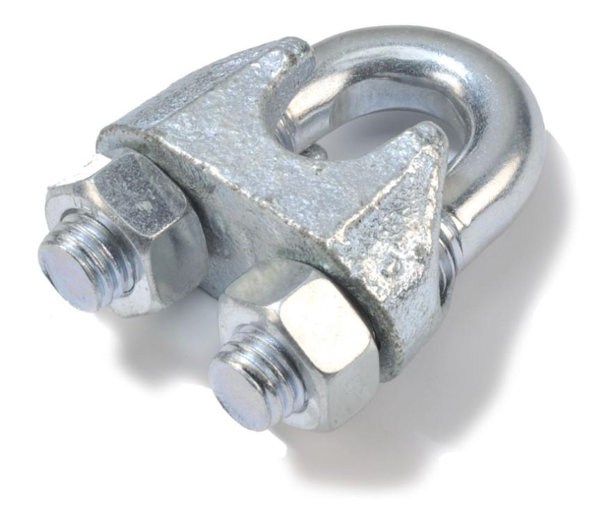 Stahlseilklemme 10mm verzinkt