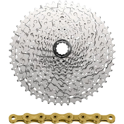 Spanninga Sunrace Combipack MZ933 12V 10-51T Micro mit Kette CN12Z