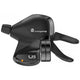 Spanninga Sunrace Schalthebel U-Serie DLUS51 10V mit Display Push-Push schwarz