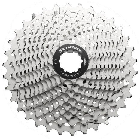 Sonnenrasse Kassette CSRX11 11V 11-34T Silber
