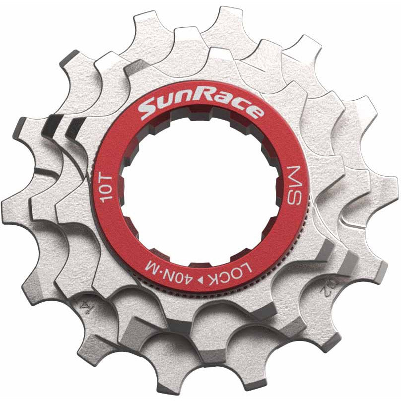 Spanninga Sunrace Kettenradsatz 10-12-14t Microspline Silber