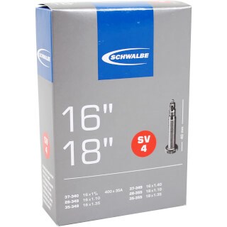 Schwalbe Schlauch SV4 16 18 28 37-340 355 FV 40 mm