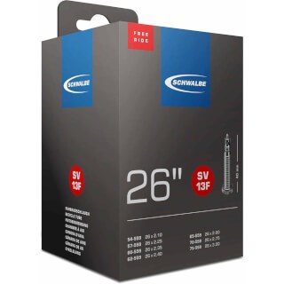 Schwalbe Inner Tube SV13J, Fatbike 26 x 3.50-4.80. ETRTO 90 120-559, Ventil: Sclaverand french 40mm