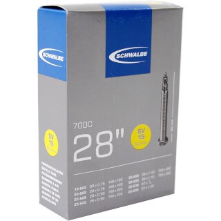 Schwalbe-Schlauch (SV15) – Straße – 28 Zoll (18 28-622 630) – Presta 60 mm