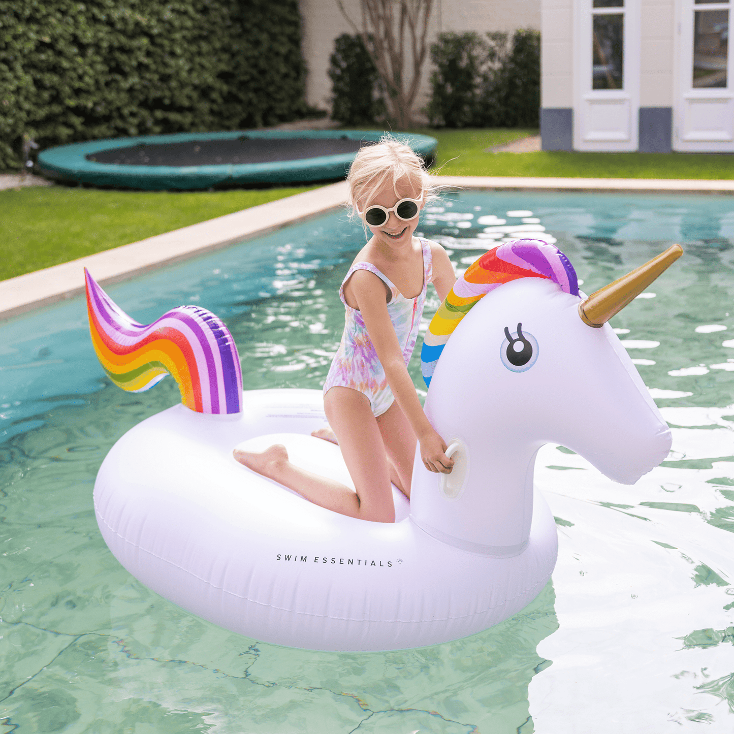 Dreamscape | weißes aufblasbares Einhorn xxl