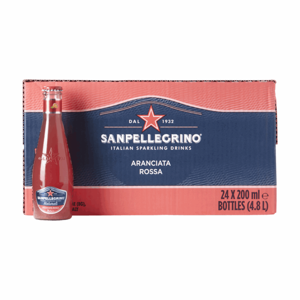 Sanpellegrino aranciata rossa Flasche (24x 20cl)