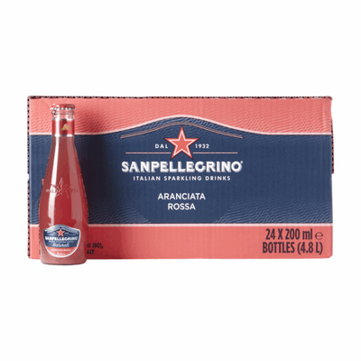 Sanpellegrino aranciata rossa Flasche (24x 20cl)