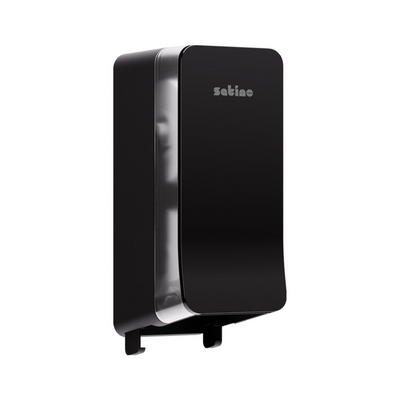 Satino Systemrollenspender für 2 Rollen schwarz