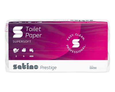 Satino Toilettenpapier Prestige Zellulose 4-lagig (72x150 Blatt)