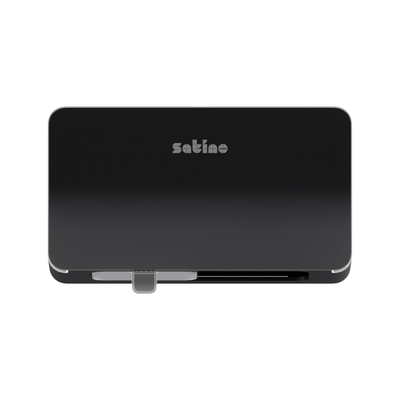 Satino Toilettenpapierspender horizontal schwarz