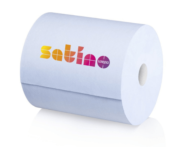 Satino Reinigungsrolle Industrieblau (2x350m)