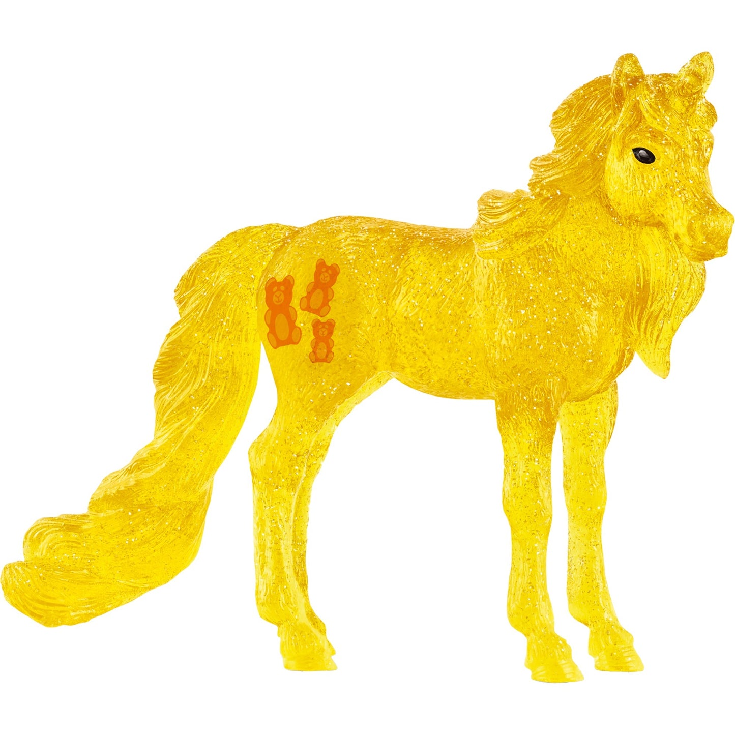 Schleich Bayala Unicorn, um Obstgummi zu sammeln