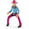 Schleich Farm World Barrel Racing mit Cowgirl