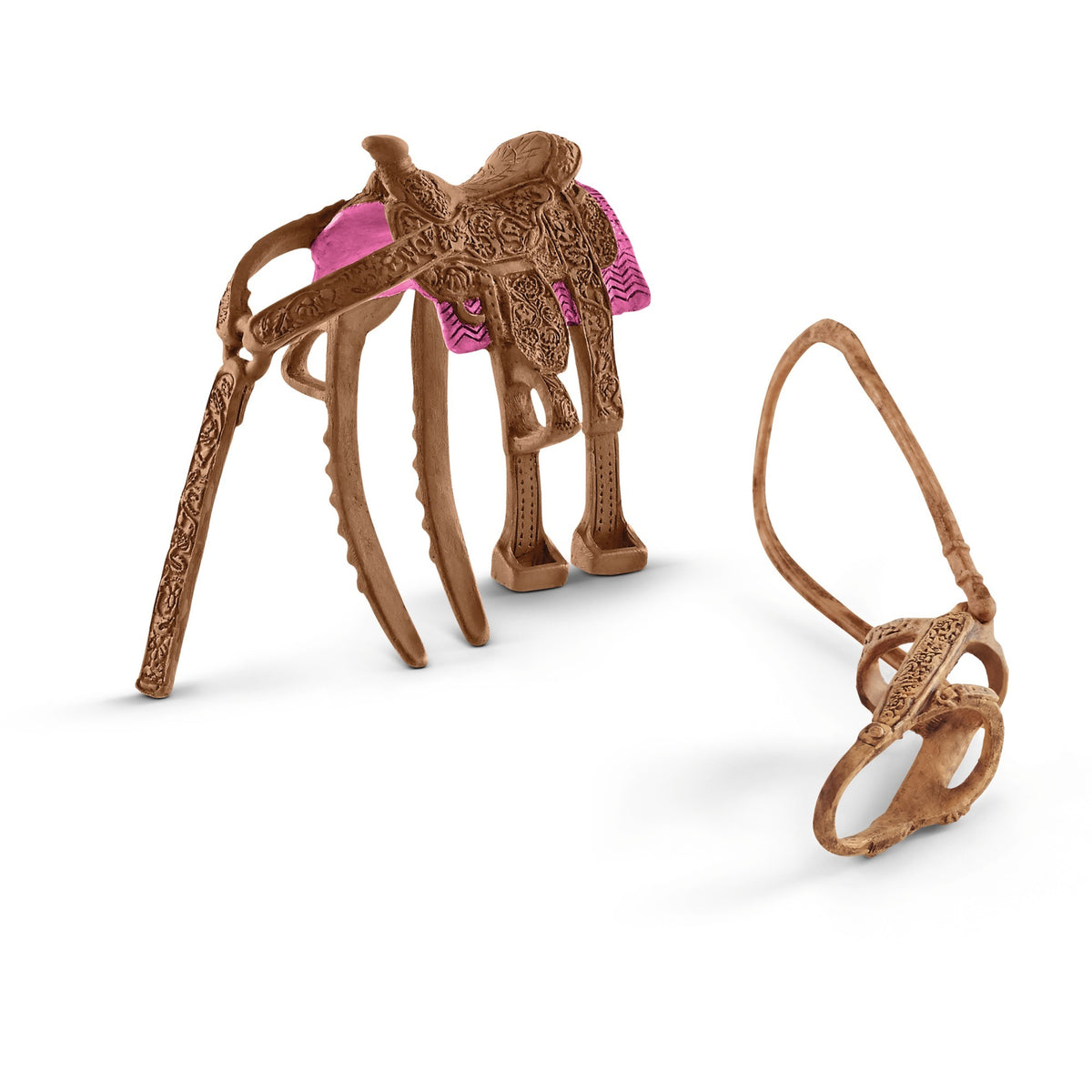 Schleich Farm World Barrel Racing mit Cowgirl