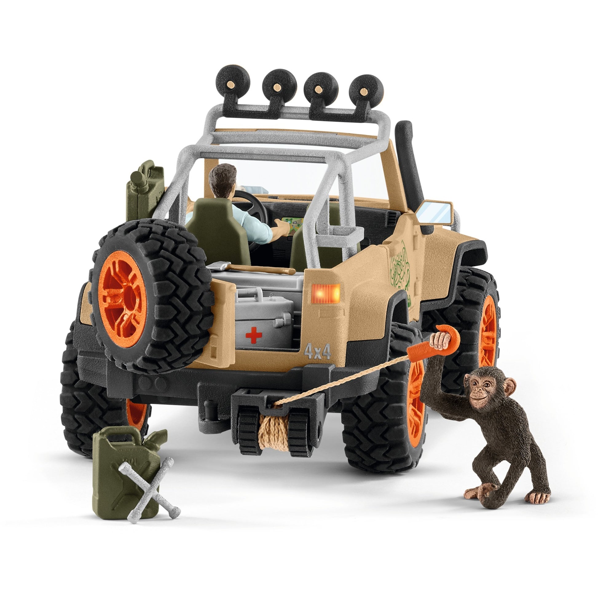 Schleich Wild Life SUV 4x4 mit LIER 42410