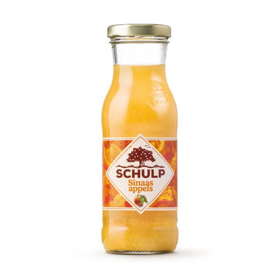 Handgefertigte Orangensaft-Glasflasche von Schulp (15 x 20 cl)