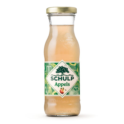 Handgefertigte Apfelsaftflasche von Schulp (15x 20cl)