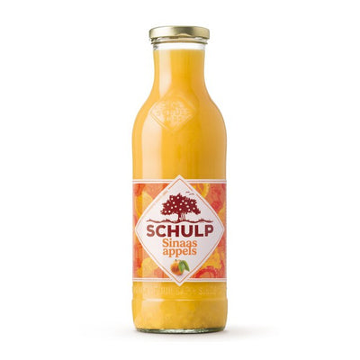 Handgefertigte Orangensaftflasche von Schulp (6x 0,75 Liter)