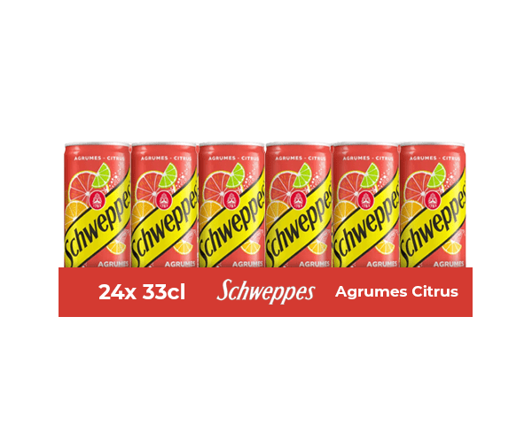 Schweppes Agrumes Dose 33cl (4x 6er-Pack)