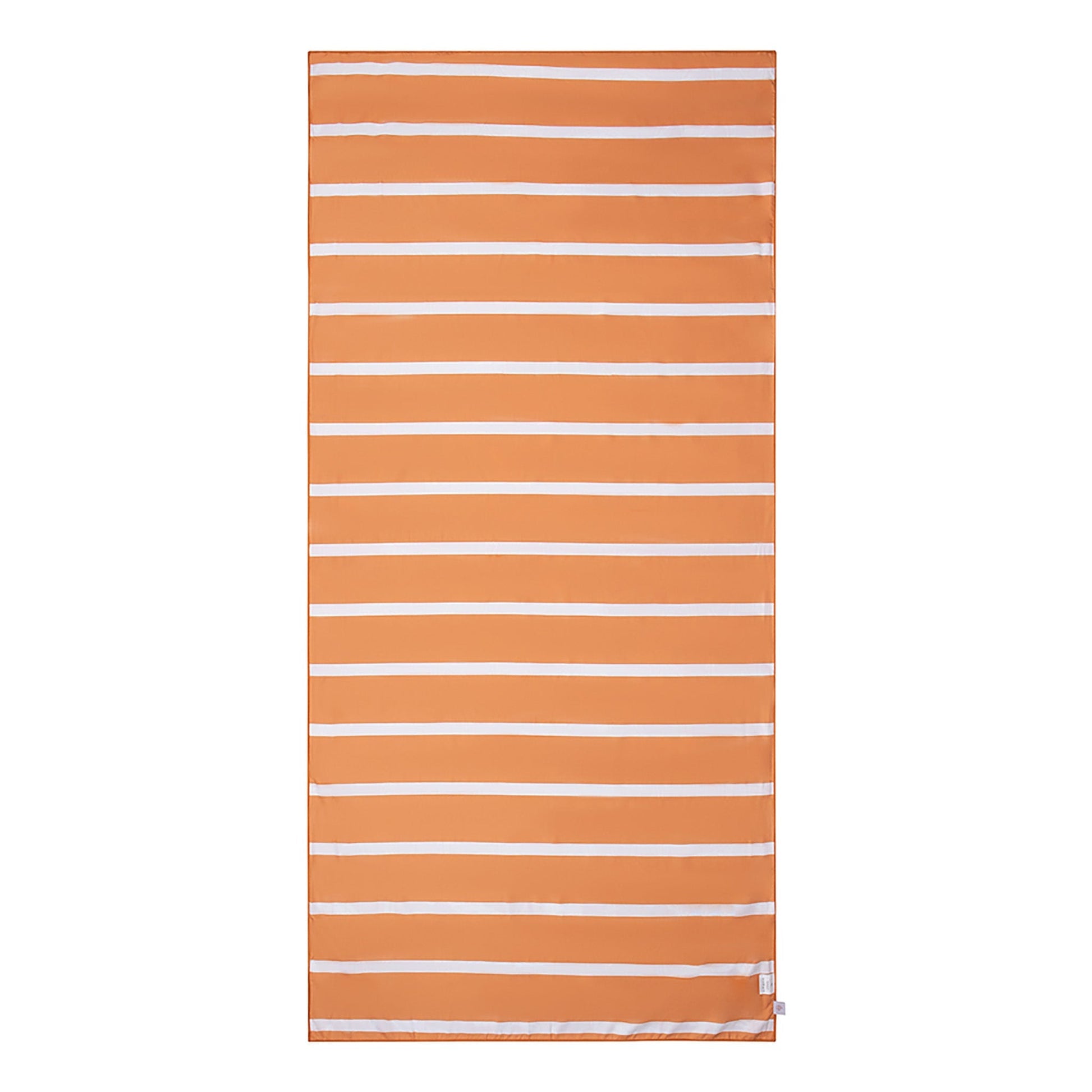 Seastar | Orangefarbenes Mikrofasel -Handtuch 180 x 90 cm