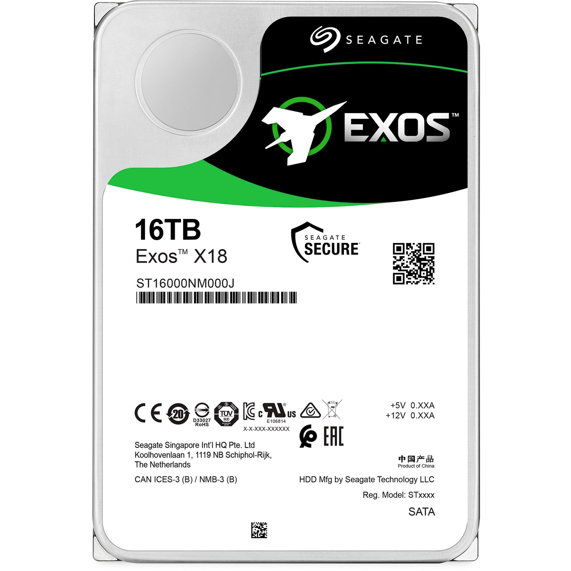 Seagate Exos X18, 16 TB