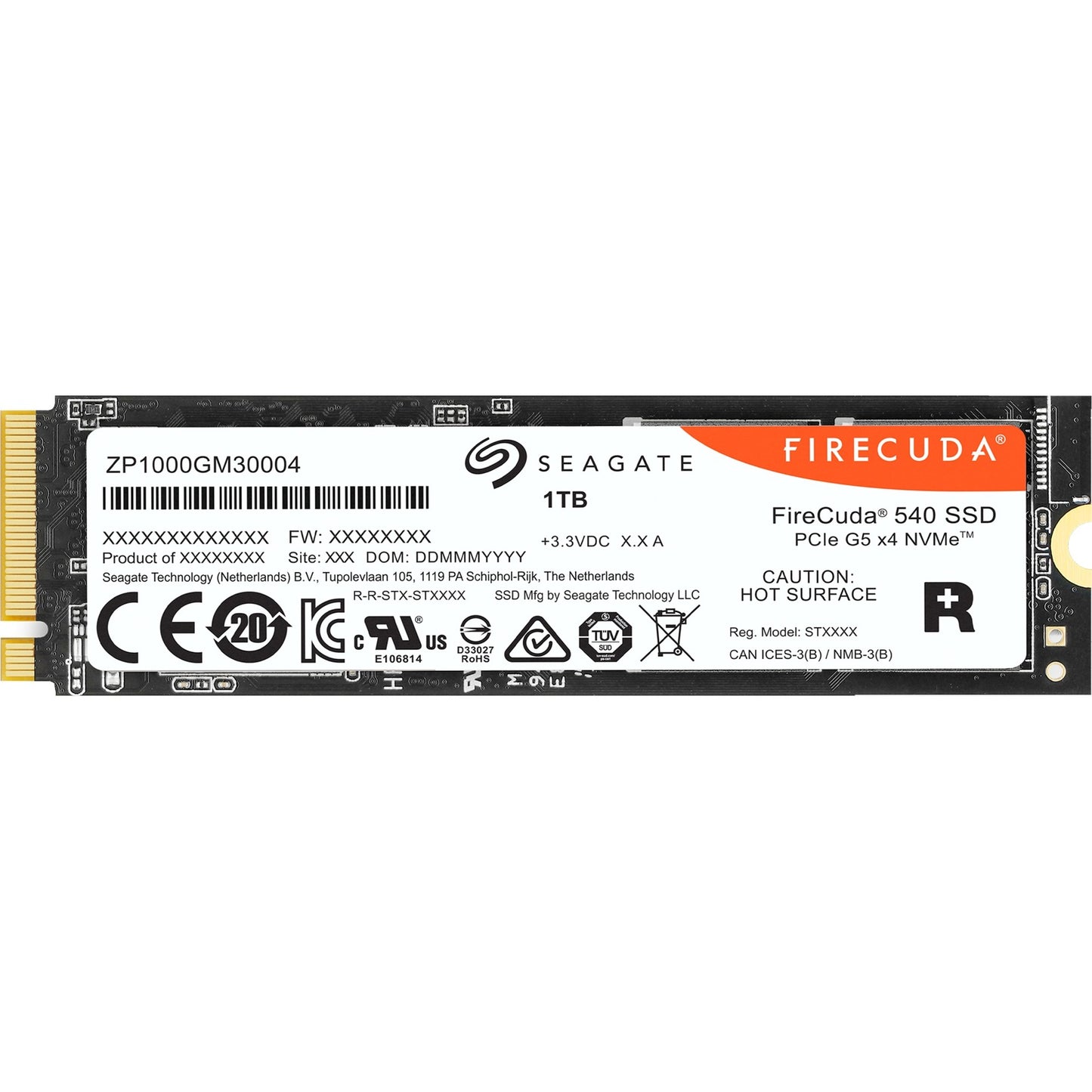 Seagate Firecuda 540 1 TB
