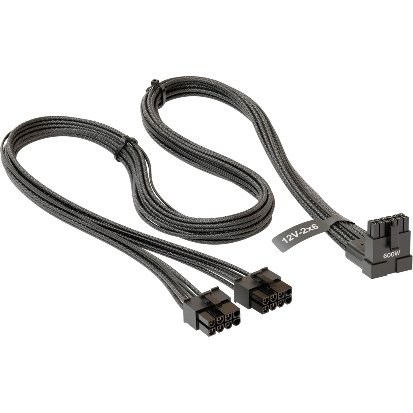 Seasonic Adapter Cable Gen 5 SS-2X8P 90 ° -12V-2x6-600
