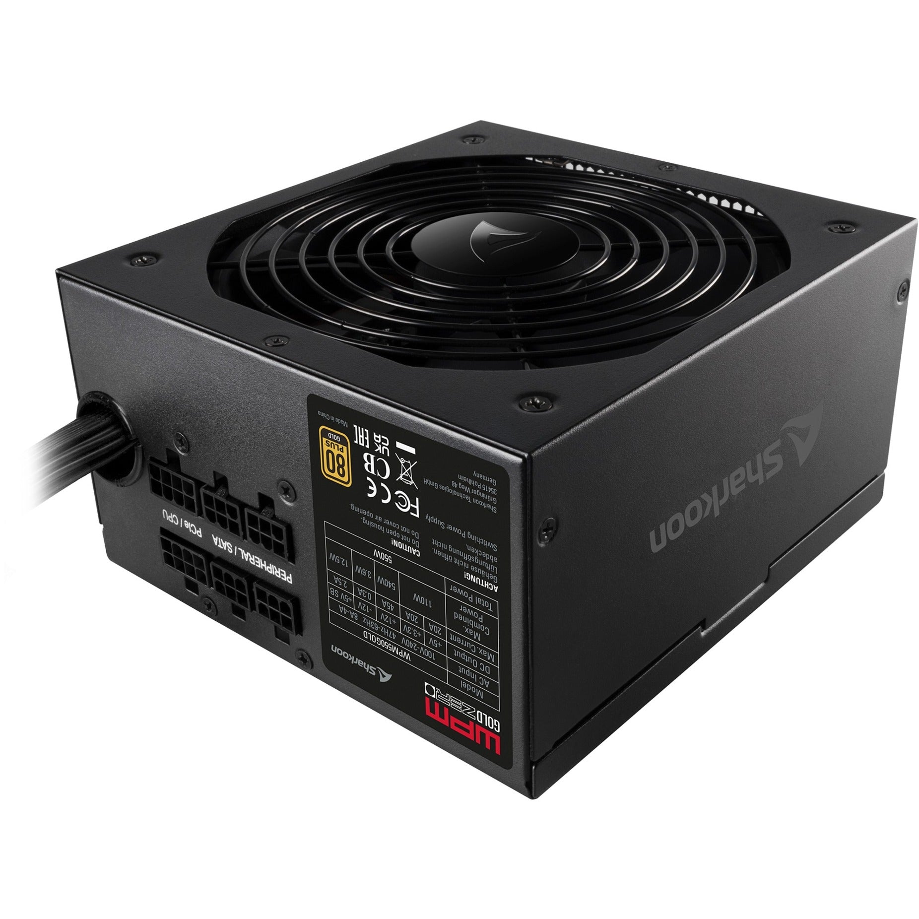 Sharkoon WPM Gold Zero 550W