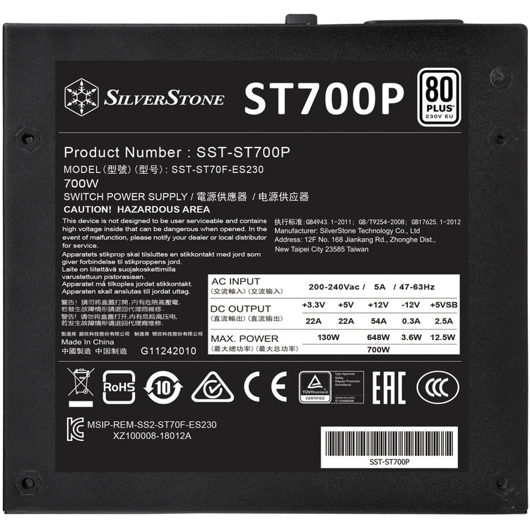 Silverstone SST-St700P 700W