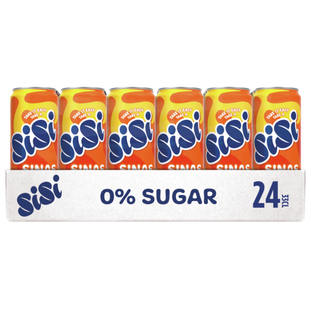 Sisi Orange Zero Sleek Dose (24x 33cl)