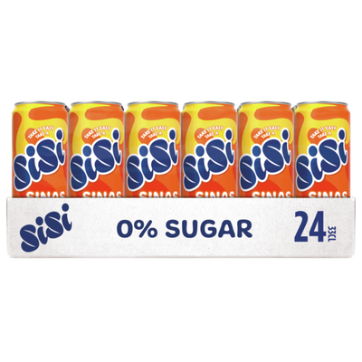 Sisi Orange Zero Sleek Dose (24x 33cl)