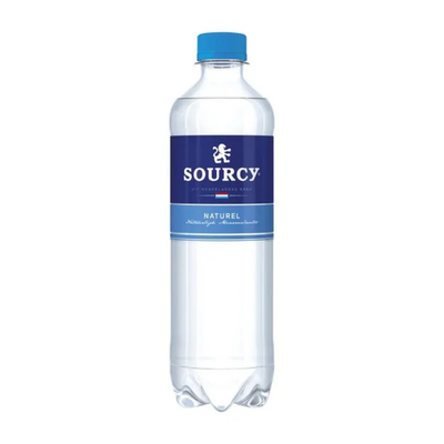 Sourcy natürlicher Mineralwasserverschluss (6x 500 ml)