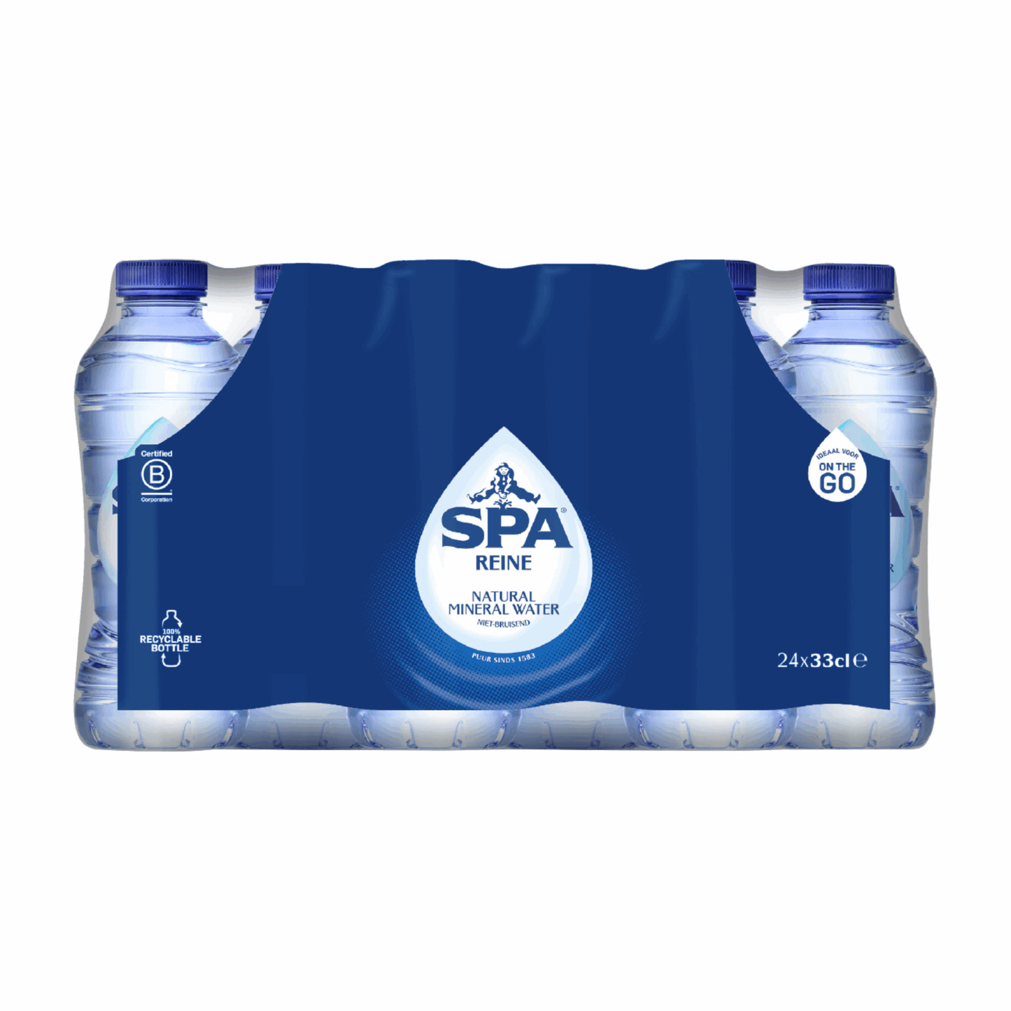 Spa reine blaue Kappe (24x 33cl)
