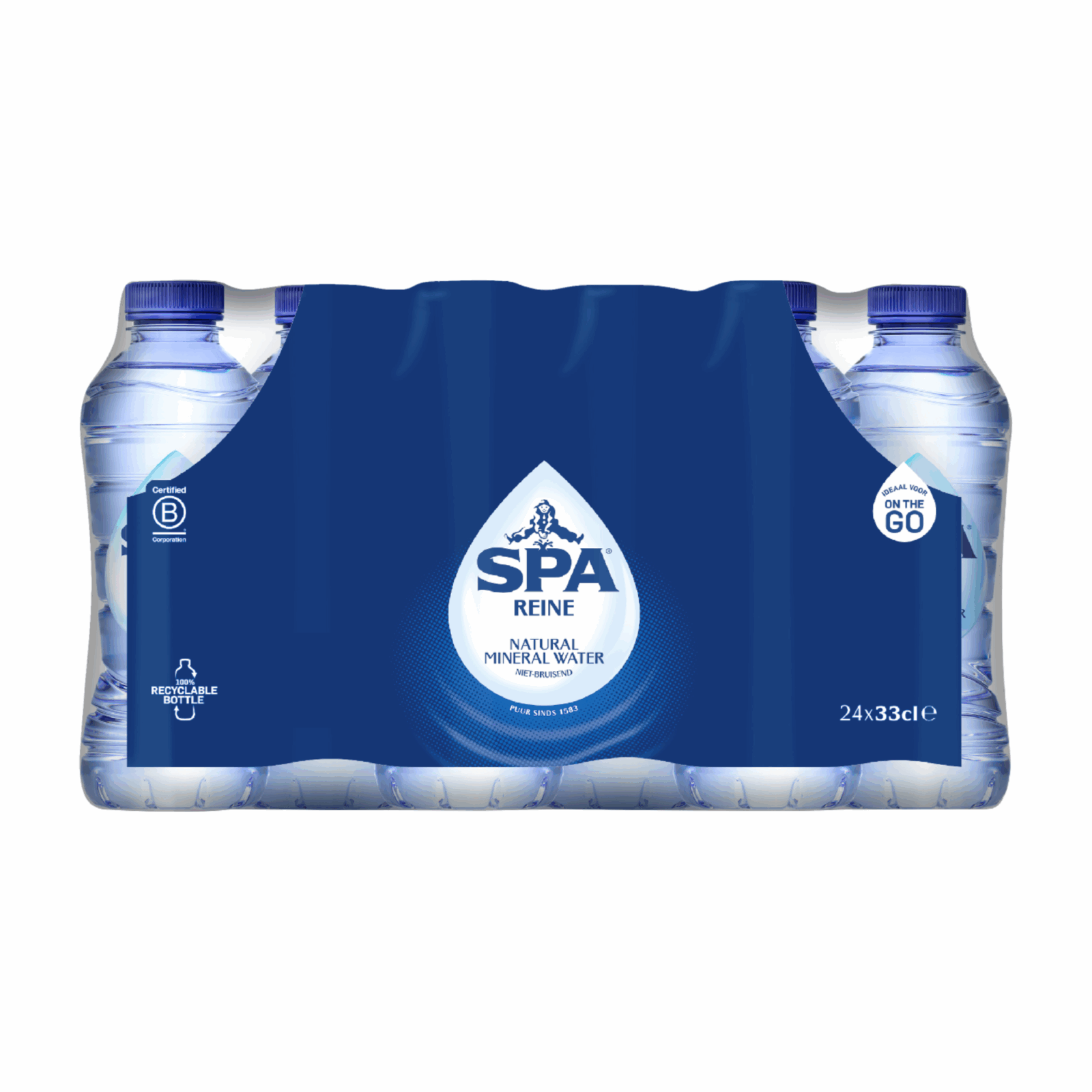 Spa reine blaue Kappe (24x 33cl)