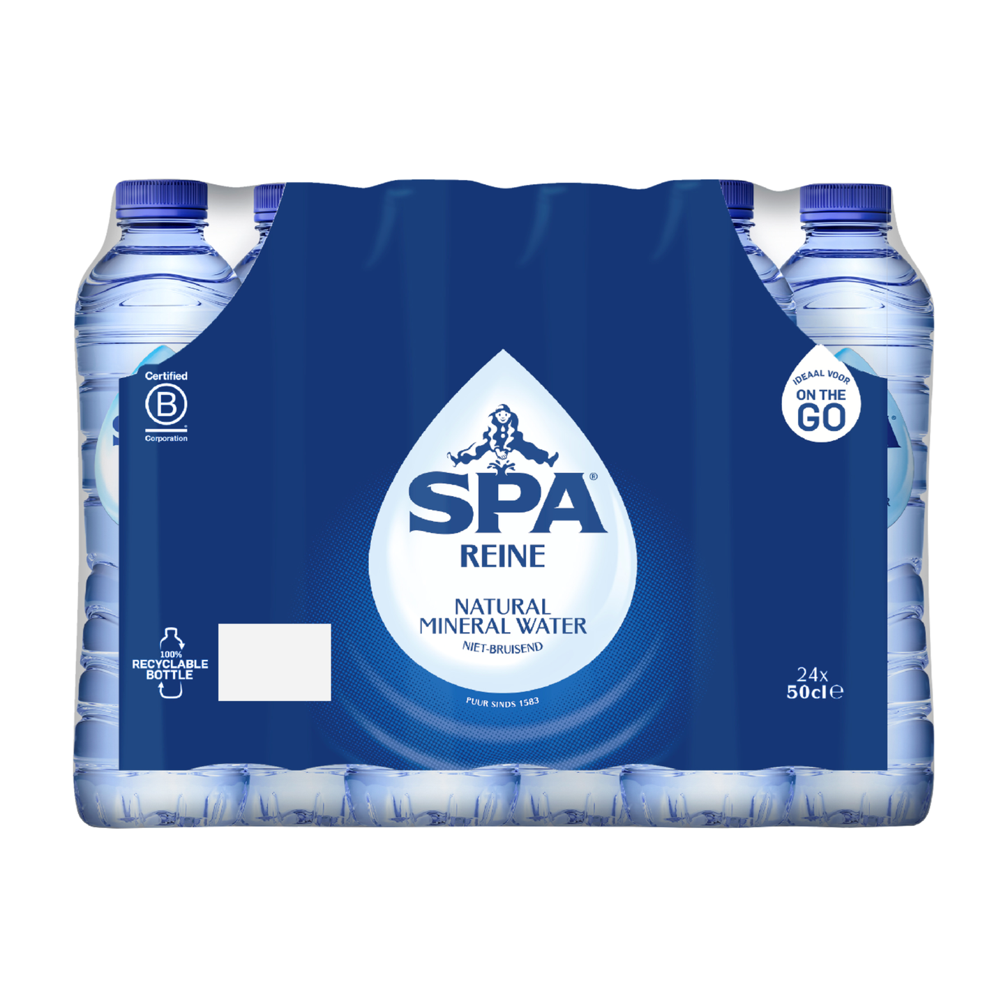 Spa reine blaue Kappe (24x 50cl)