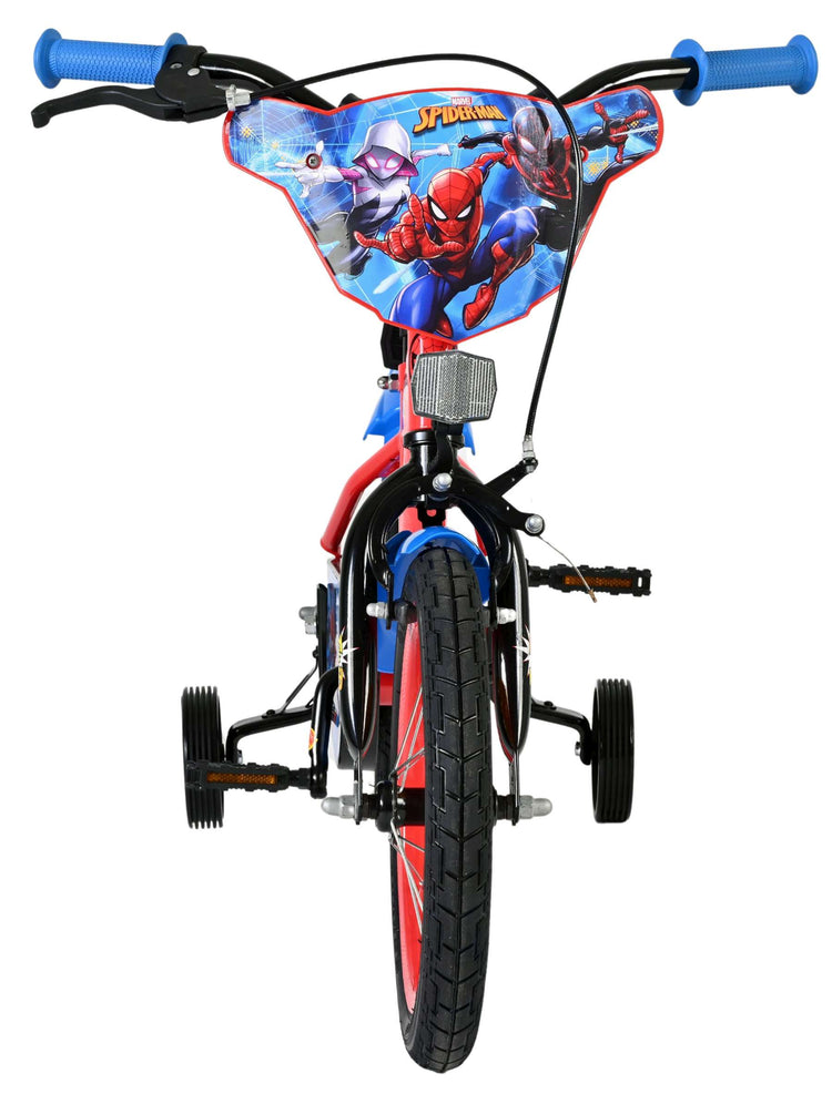 Spiderman Marvel Spider-Man Kinderfahrrad – Jungen – 14 Zoll – Rot Blau
