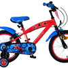 Spiderman Spider-Man Kinderfahrrad – Jungen – 16 Zoll – Blau Rot – Zwei Handbremsen