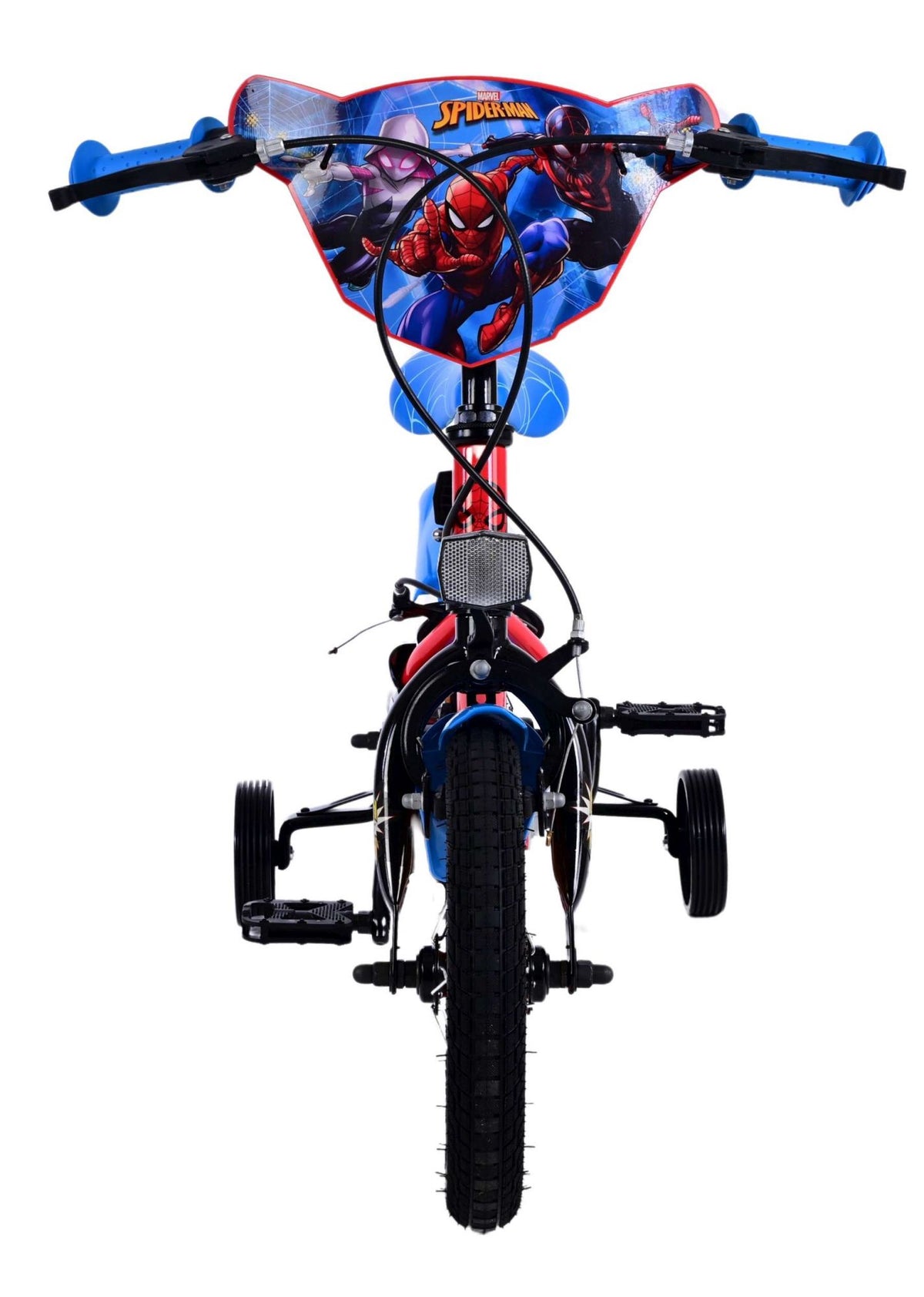 Ultimate Spider -Man Kinderbike - Jungen - 12 Zoll - Blaurot - Zwei Handbremsen