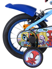 Spidey und seine tollen Freunde Spidey Kinderfahrrad – Jungen – 12 Zoll – blau – zwei Handbremsen - afbeelding 2