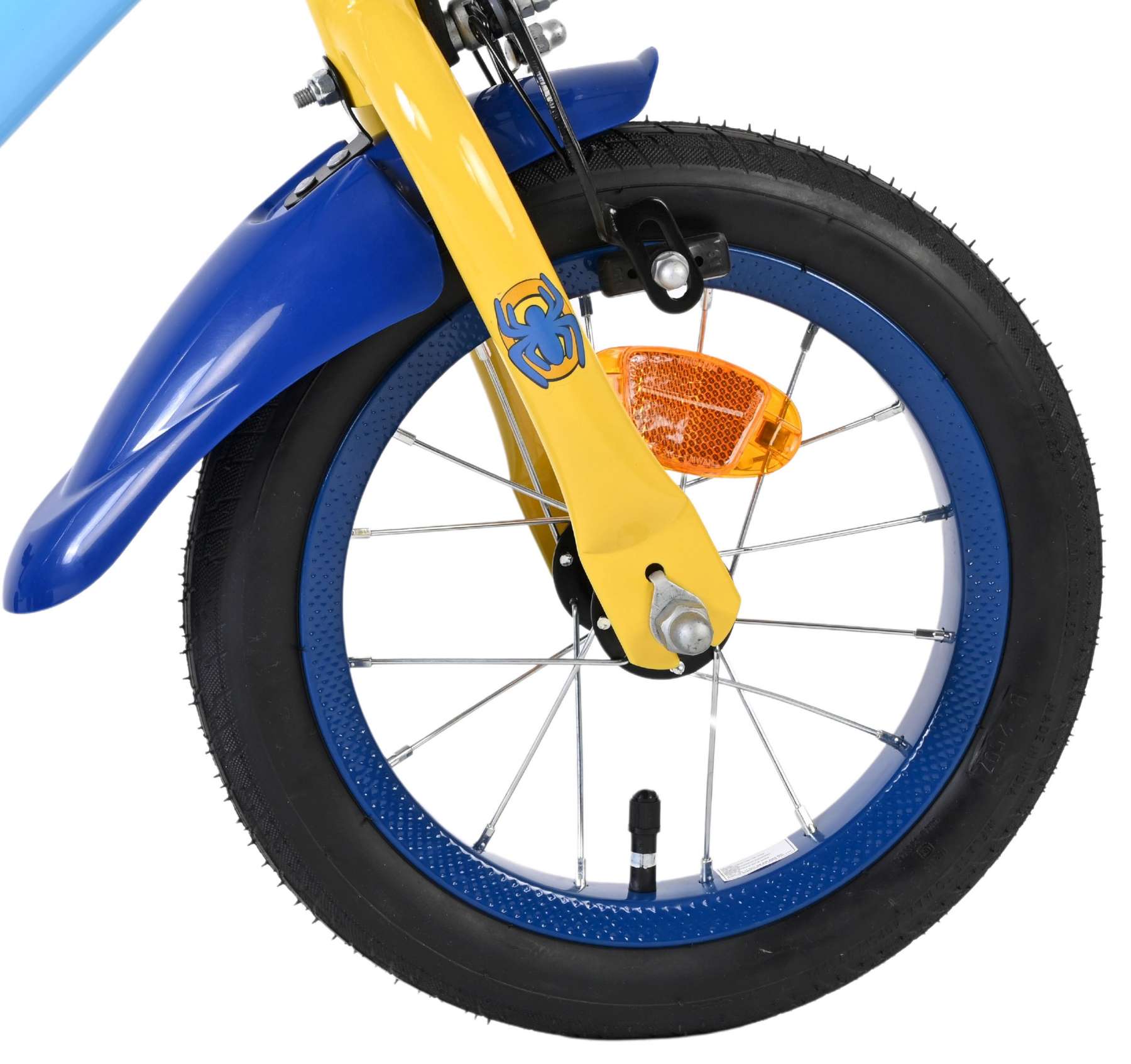Spidey und seine tollen Freunde Spidey Kinderfahrrad – Jungen – 12 Zoll – blau – zwei Handbremsen