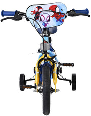 Spidey und seine tollen Freunde Spidey Kinderfahrrad – Jungen – 12 Zoll – blau – zwei Handbremsen - afbeelding 6