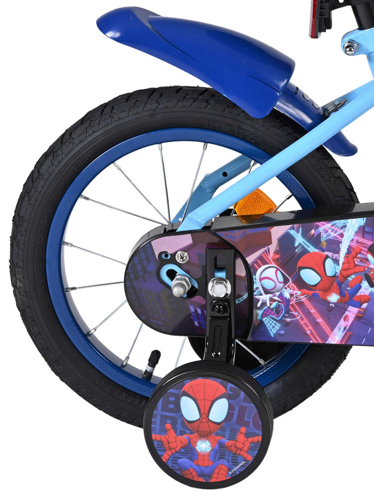 Spidey und seine tollen Freunde Spidey Kinderfahrrad – Jungen – 14 Zoll – Blau