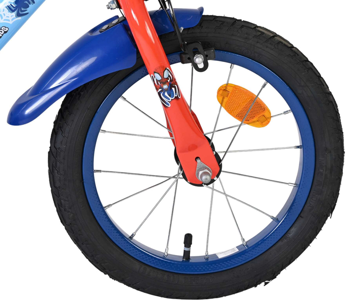Spidey und seine tollen Freunde Spidey Kinderfahrrad – Jungen – 14 Zoll – Blau