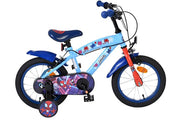 Spidey und seine tollen Freunde Spidey Kinderfahrrad – Jungen – 14 Zoll – blau rot – zwei Handbremsen - afbeelding 1