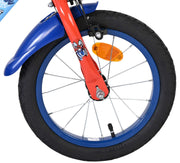 Spidey und seine tollen Freunde Spidey Kinderfahrrad – Jungen – 14 Zoll – blau rot – zwei Handbremsen - afbeelding 3