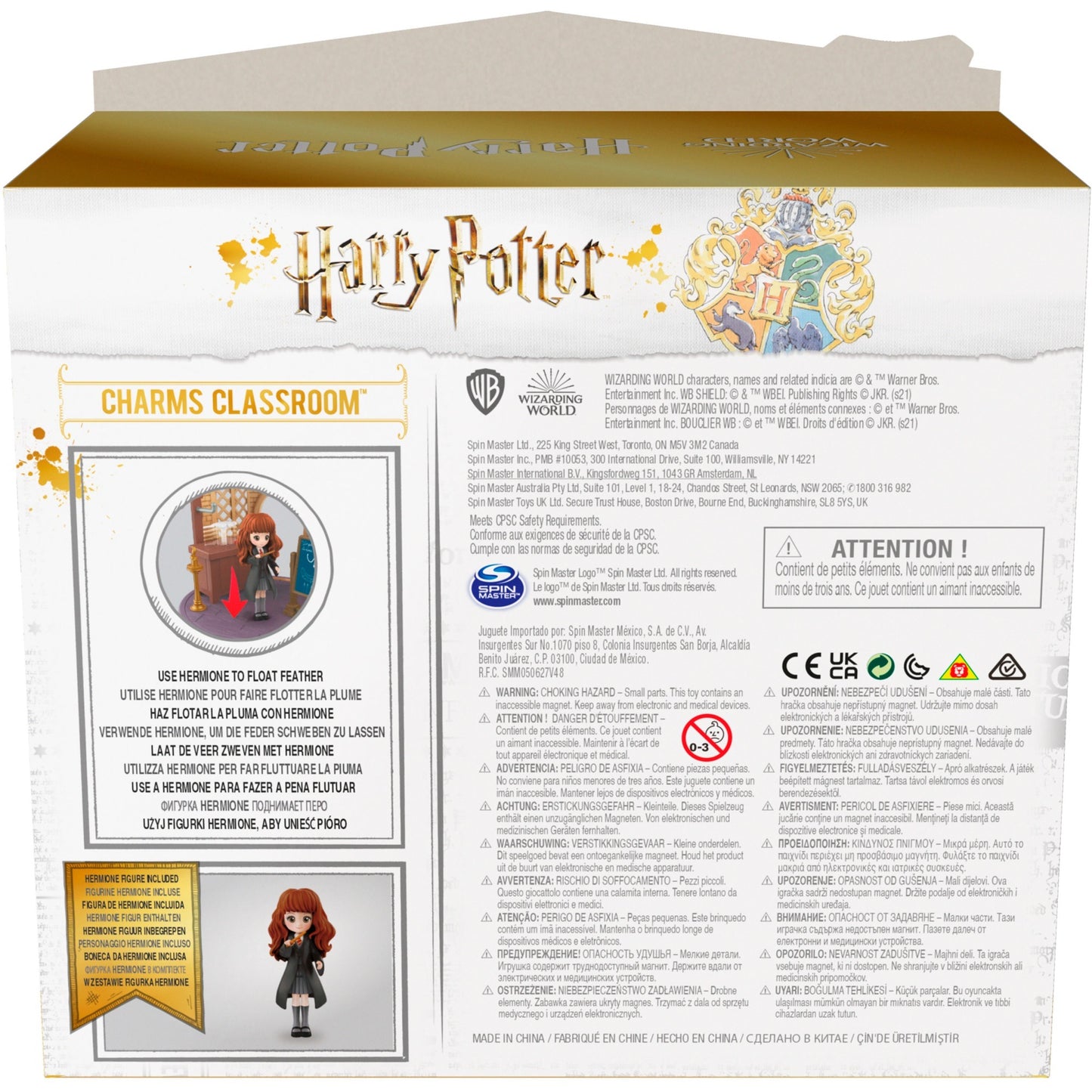 Spin -Meister -Zaubererwelt: Harry Potter Magical Minis Char
