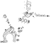 Sram BR. Hebel für.22 CX1 HYD. Heck BR. flache Halterung - afbeelding 1